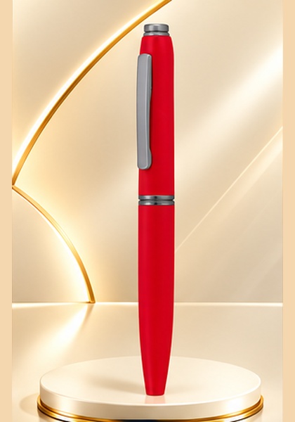 Red Magnet Roller Pen — Red