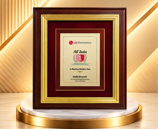 Premium Wooden Recognition Plaque