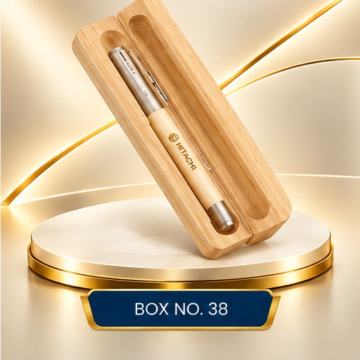 Wooden Pen in Wooden Gift Box