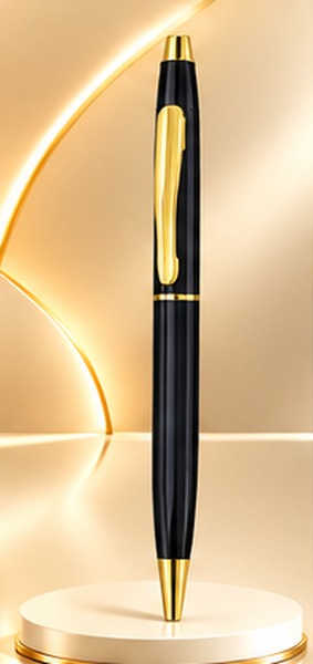 Classic Black & Gold Metal Pen