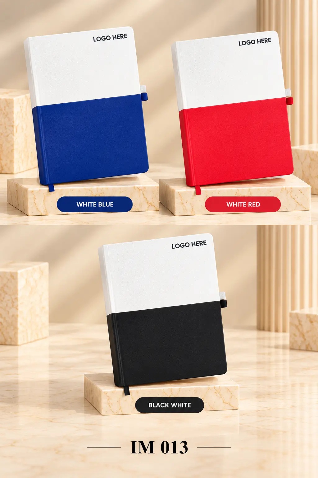 DuoVista Colourblock Executive Notebook