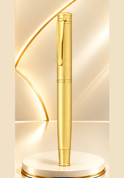 Gold Finish Executive Metal Pen — Gold