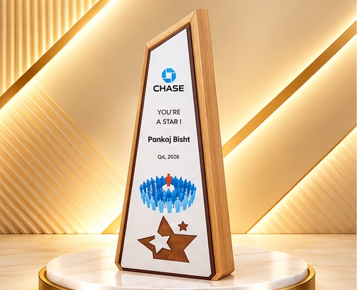 Premium Wooden Trophy