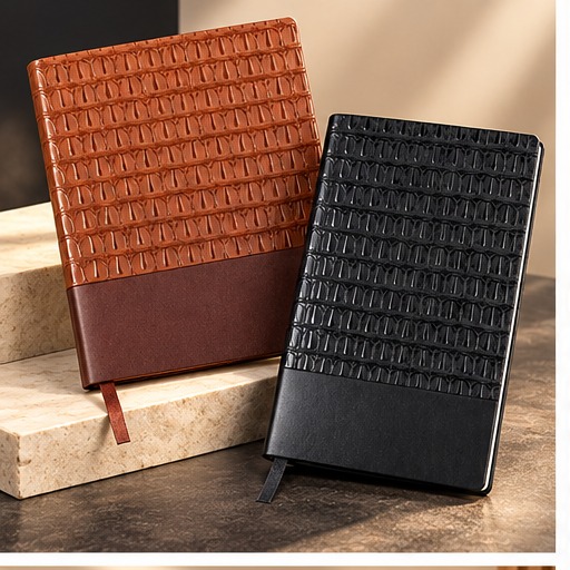 Executive Croc Texture Notebook Collection