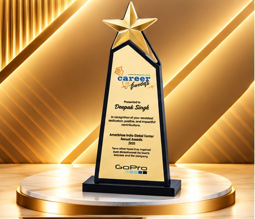 Golden Star Black Tower Trophy 3668