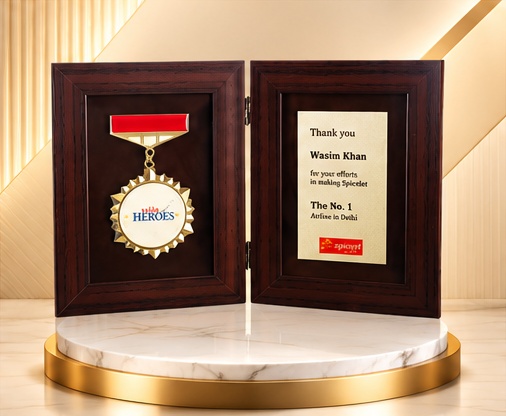 Polyurethane Recognition Frame Plaque