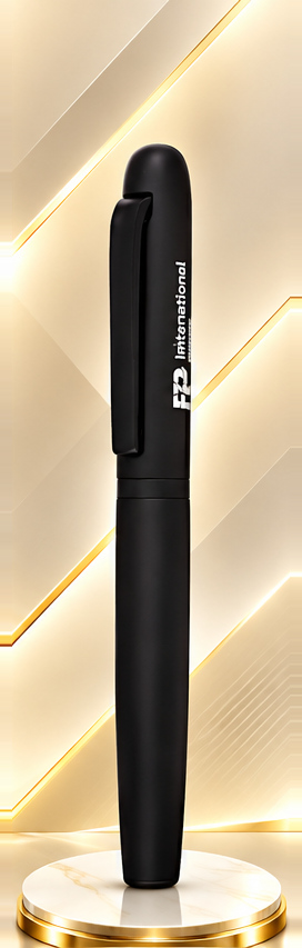 Matte Black Executive Pen — Black