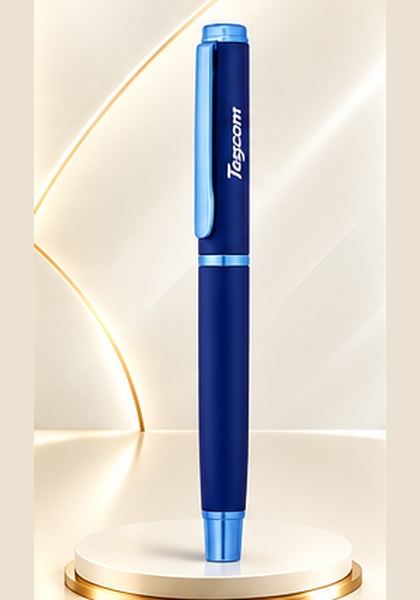 Royal Blue Metal Pen — Royal Blue