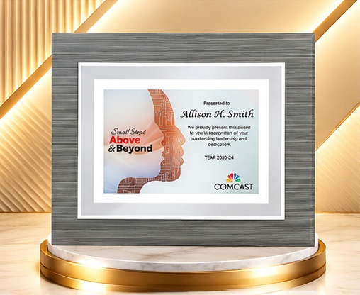 Executive Wooden Plaque
