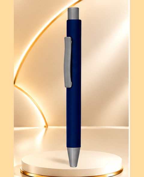 Executive Navy Blue Metal Click Pen