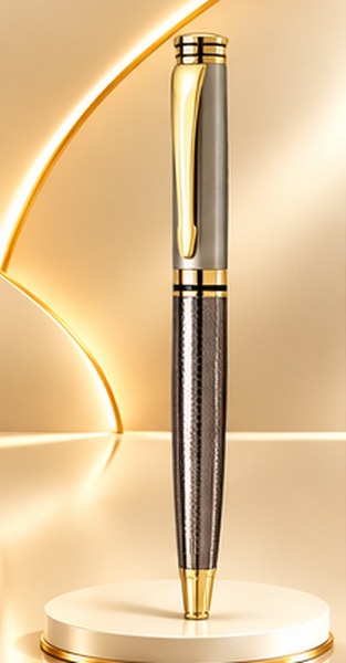 Executive Gold & Textured Metal Pen