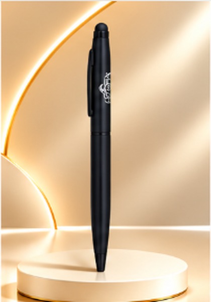 Classic Matte Black Metal Ball Pen