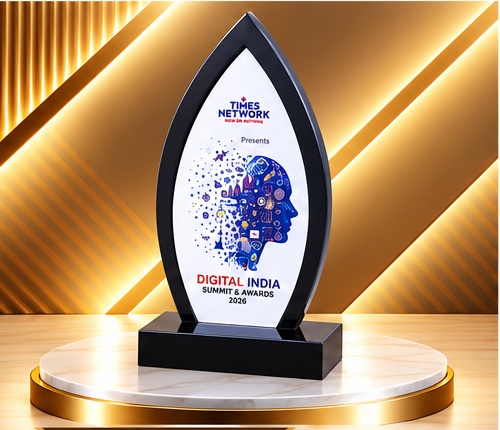 Black Frame Teardrop Recognition Award 4656