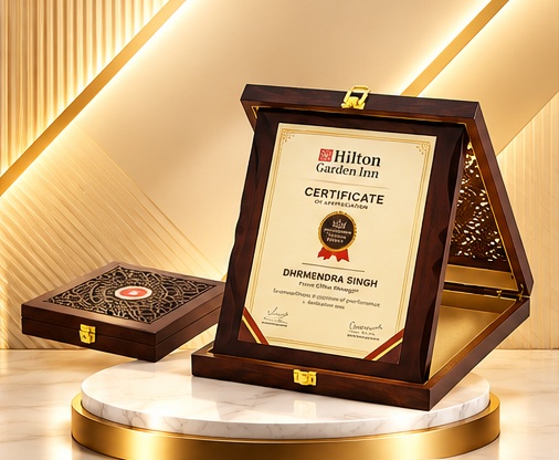 Executive Wooden Plaque