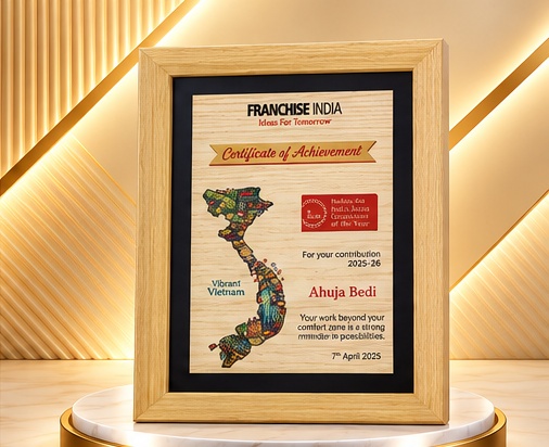 Wooden Finish Polyurethane Frame Plaque
