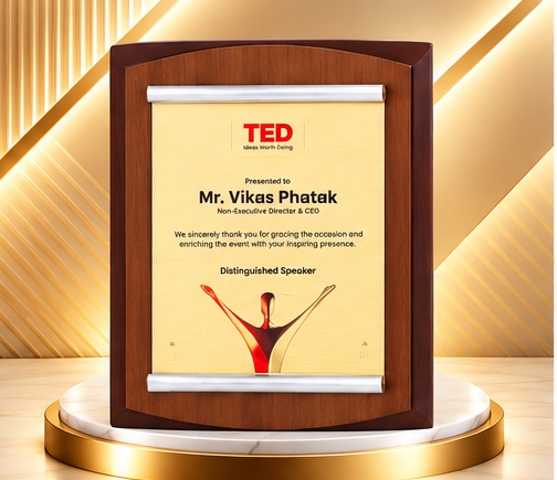 Executive Wooden Plaque