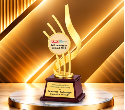 Golden Rising Flame Recognition Trophy 4861