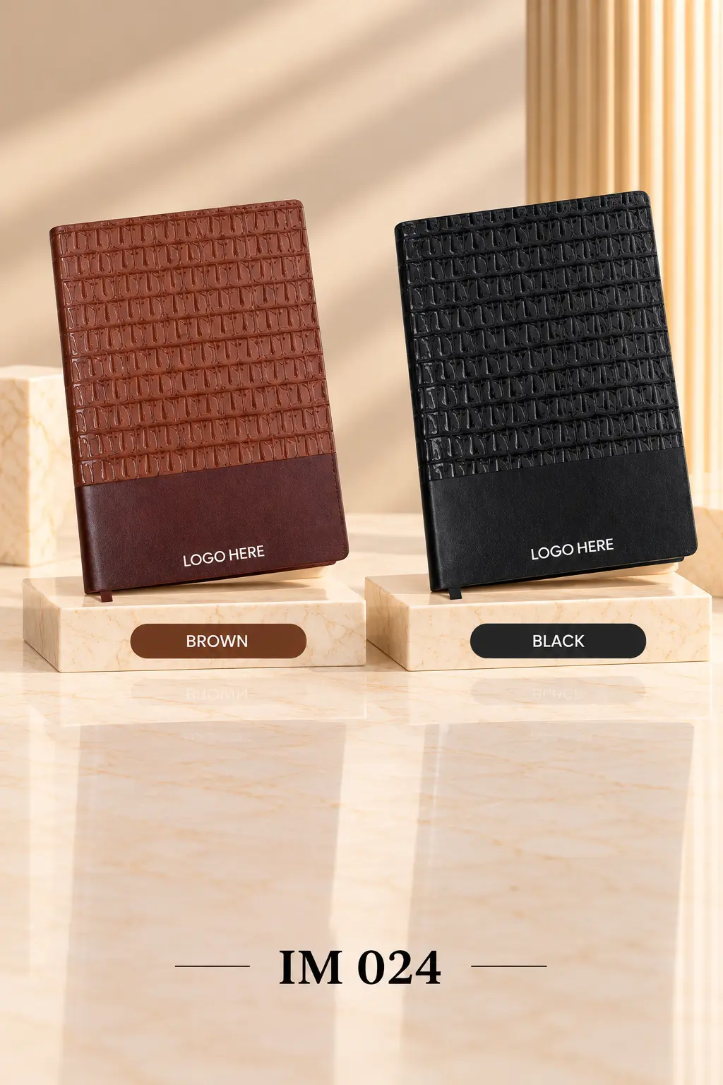 Croc Embossed Executive Notebook