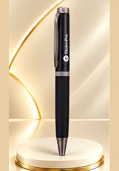 Black Magnet Roller Pen — Black