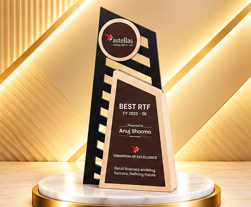 Executive Wooden Recognition Trophy