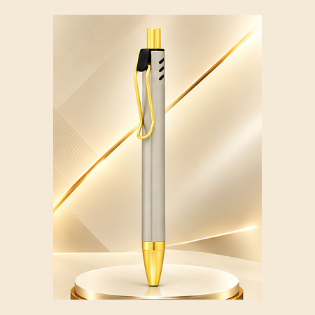 Silver & Gold Executive Metal Pen — Silver & Gold