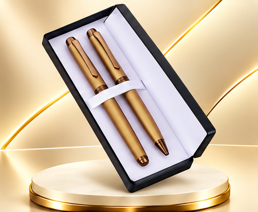 Gold Executive Pen Set