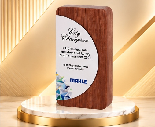 Premium Wooden Trophy