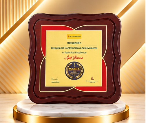Premium Metal Frame Plaque