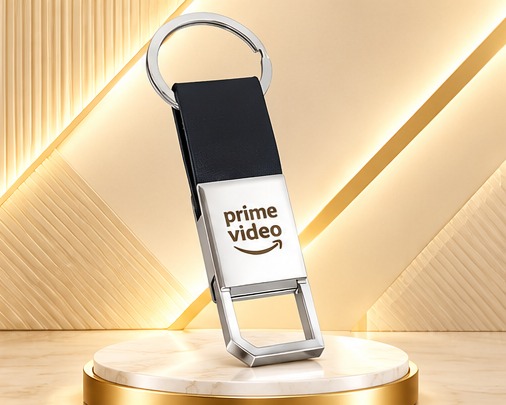 Black & Silver Executive Keychain