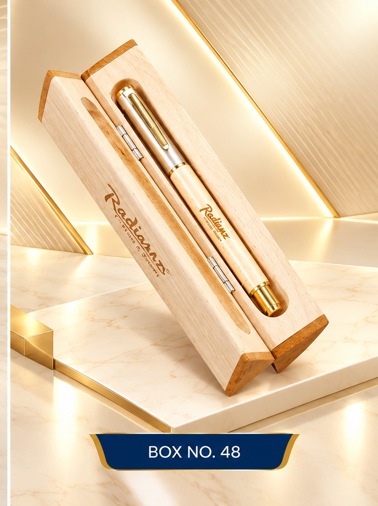 Premium Wooden Pen with Wooden Gift Box